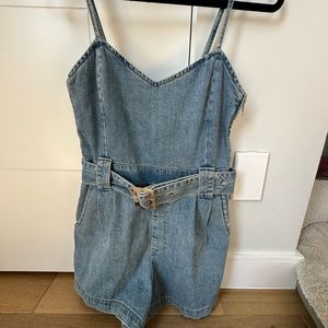 Show me your mumu - Sloane Romper in denim